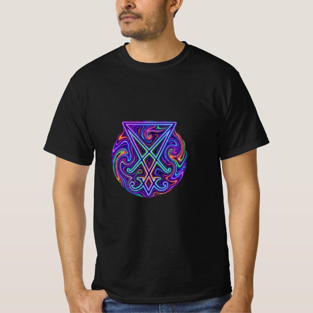 Sigil of Lucifer T-Shirt (Front)