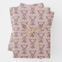 Sigil of Lucifer Wrapping Paper Sheets