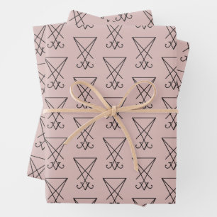 Sigil of Lucifer Wrapping Paper Sheets