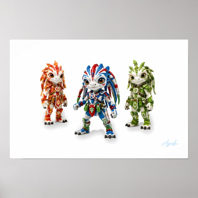 Sigilkin — Tribal Guardians Poster (Front)