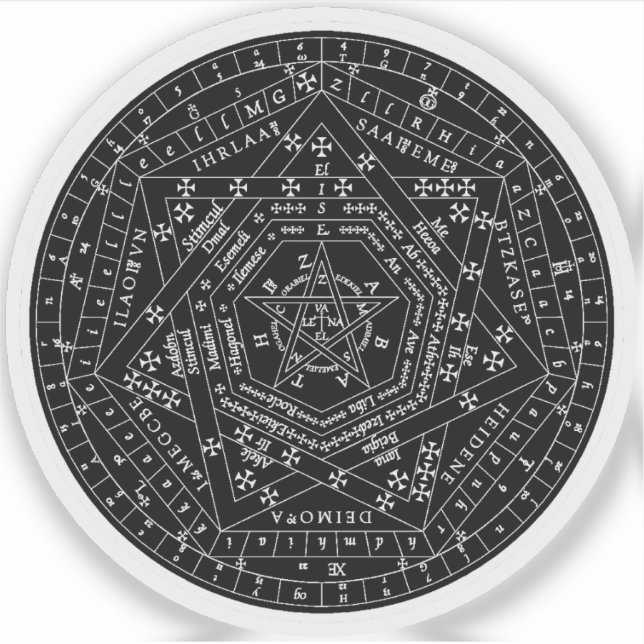 Sigillum Dei Aemeth (white) (Front)