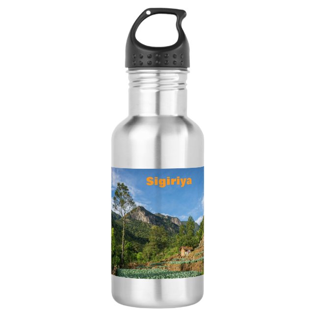 Sigiriya Rock Water Bottle  (Front)