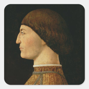Sigismondo Malatesta Square Sticker