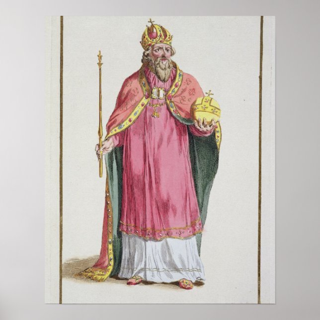 Sigismund (1368-1437) Holy Roman Emperor (1433-37) Poster (Front)