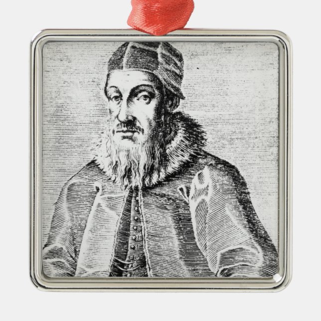 Sigismund II Augustus Metal Tree Decoration (Front)