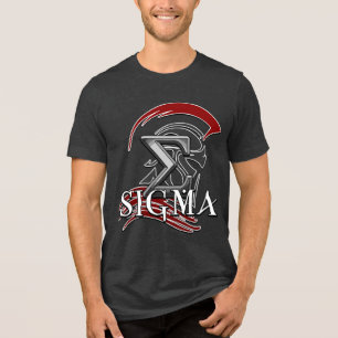 SIGMA 3b Men's Basic T-Shirt Tri-Blend Shirt