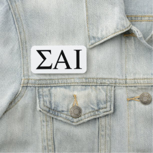 Sigma Alpha Iota Greek Letters Name Tag