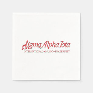 Sigma Alpha Iota International Music Fraternity Napkin