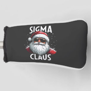 Sigma Claus Funny Gen Alpha Middle School Christma Golf Head Cover