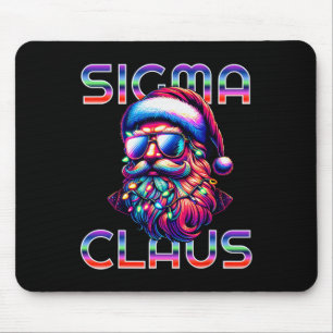 Sigma Claus Funny Santa Christmas Meme Teens Boys  Mouse Pad