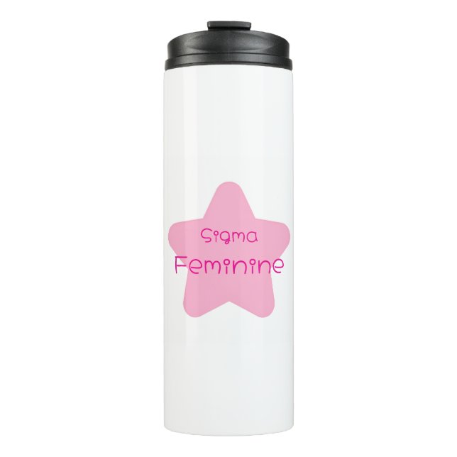 Sigma Feminine Thermal Tumbler (Front)