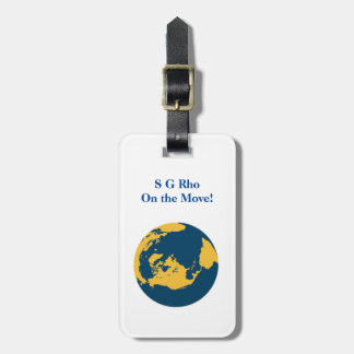 Sigma Gamma Rho Luggage Tag