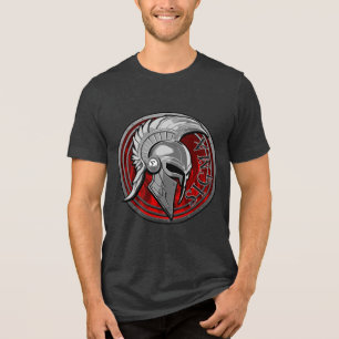 SIGMA Helmet Shield B Men's Basic T-Shirt Tri-Blend Shirt