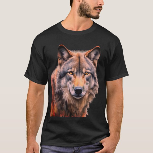 Sigma Male Lone Wolf T-Shirt (Front)