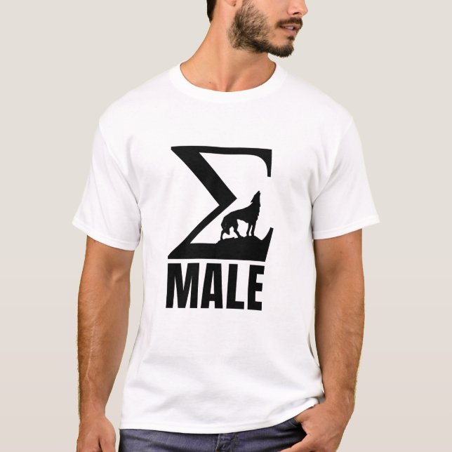 Sigma Male  T-Shirt (Front)