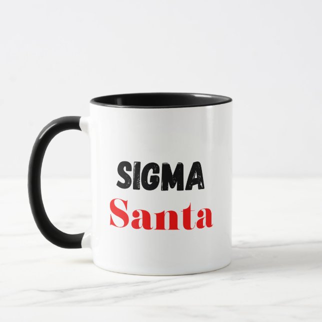 Sigma Santa Coffee Mug (Left)