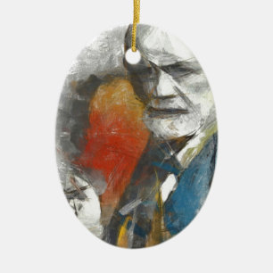 Sigmund Ceramic Tree Decoration