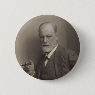 Sigmund Freud 6 Cm Round Badge