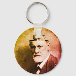 Sigmund Freud Key Ring
