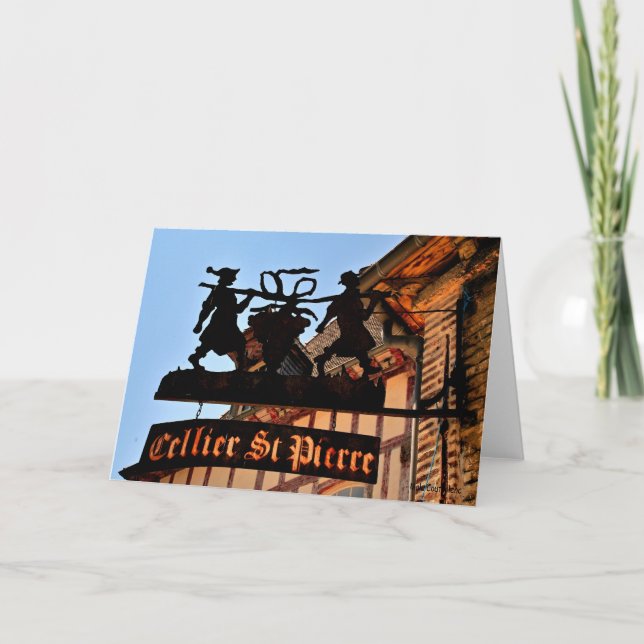 Sign 2 Greeting Card (Front)