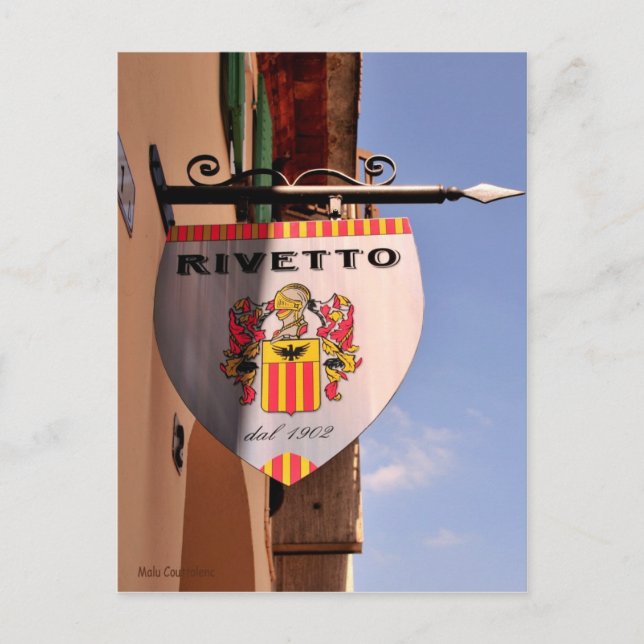 Sign 8 Postcard (Front)