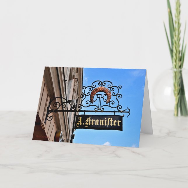 Sign 9 Greeting Card (Front)