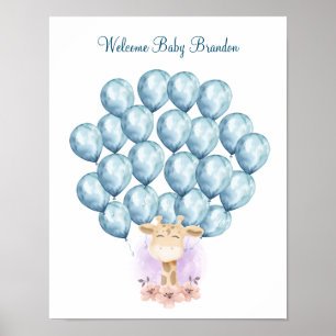 Sign a Balloon, Guest Book Poster, Guestbook