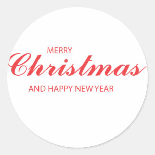 Sign Classic Round Sticker