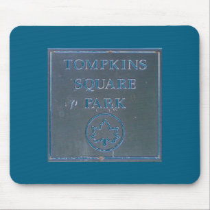 Sign From Tompkins Square Park New York City  Mouse Pad