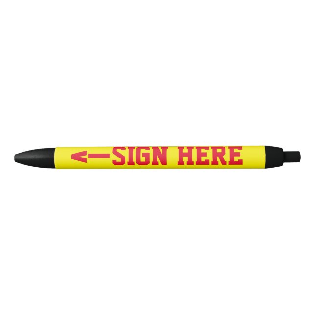 Sign here pen (Front)