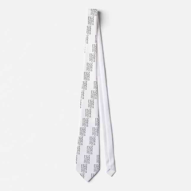 Sign Language Alphabet Tie (Front)