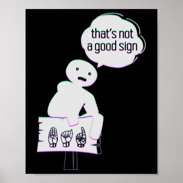 Sign Language ASL American Hand Talking Awareness  (Front)