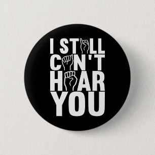 Sign Language Deaf Awareness 15 6 Cm Round Badge