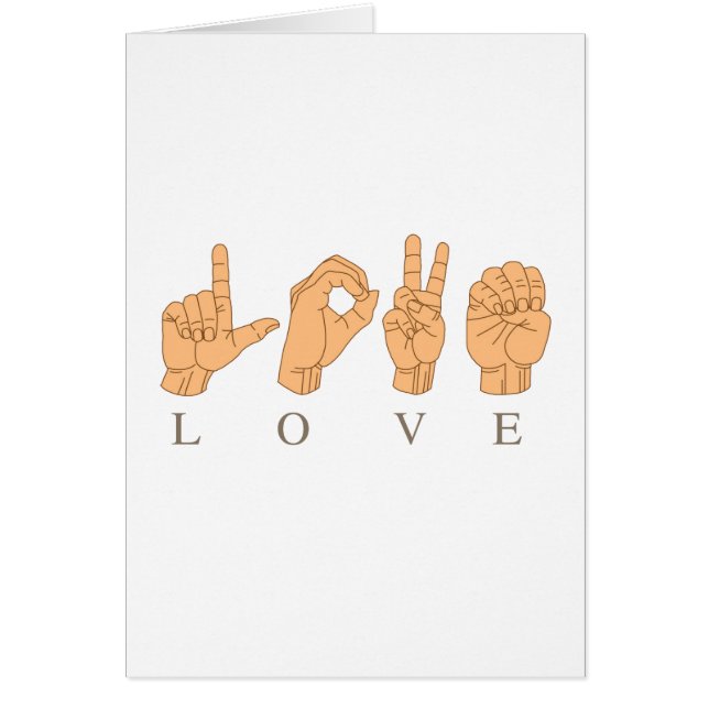 SIGN LANGUAGE FOR LOVE (Front)
