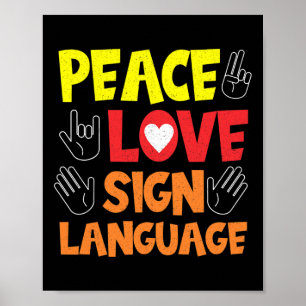 Sign Language Hand Interpreter Asl Deaf Awareness