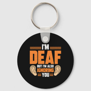 Sign Language Hand Interpreter Asl Deaf Awareness Key Ring