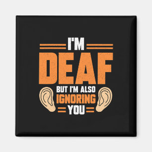Sign Language Hand Interpreter Asl Deaf Awareness Magnet