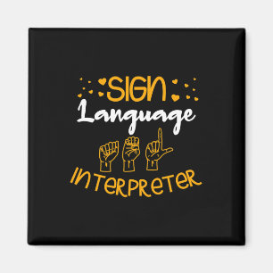Sign Language Interpreter Deaf Sign Language Aware Magnet