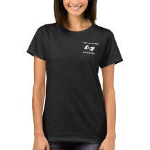 Sign Language Interpreter Woman's t-shirt Black