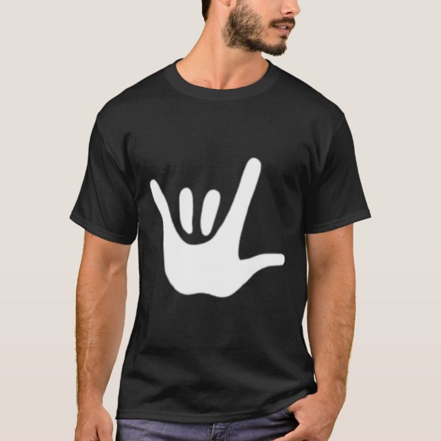 Sign Language Love Asl Deaf Awareness  T-Shirt (Front)