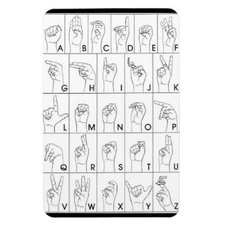 SIGN LANGUAGE magnet