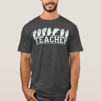 Sign language teacher ASL conversation T-Shirt