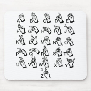 sign mouse pad