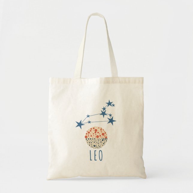sign of zodiac Leo Tote Bag (Front)