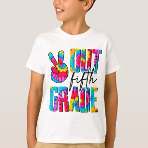 Sign Out Fifth Grade Last Day School 5th Graduatio T-Shirt