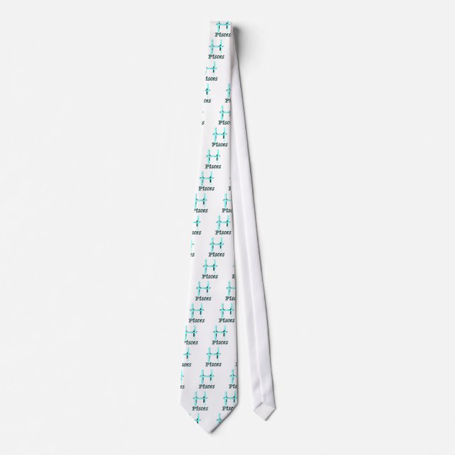 sign.pisces tie (Front)