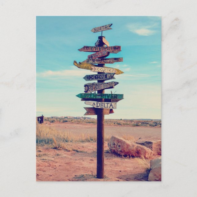 Sign Post Postcard (Front)