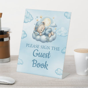 Sign The Guest Book Teddy Bear It's A Boy