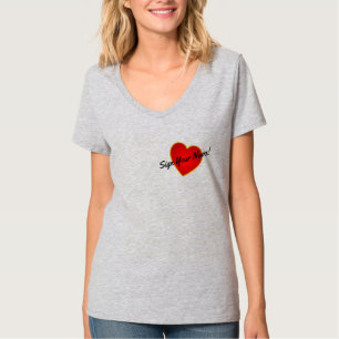 Sign Your Name Across My Heart T-Shirt
