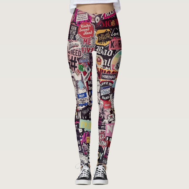 Signage Leggings (Front)